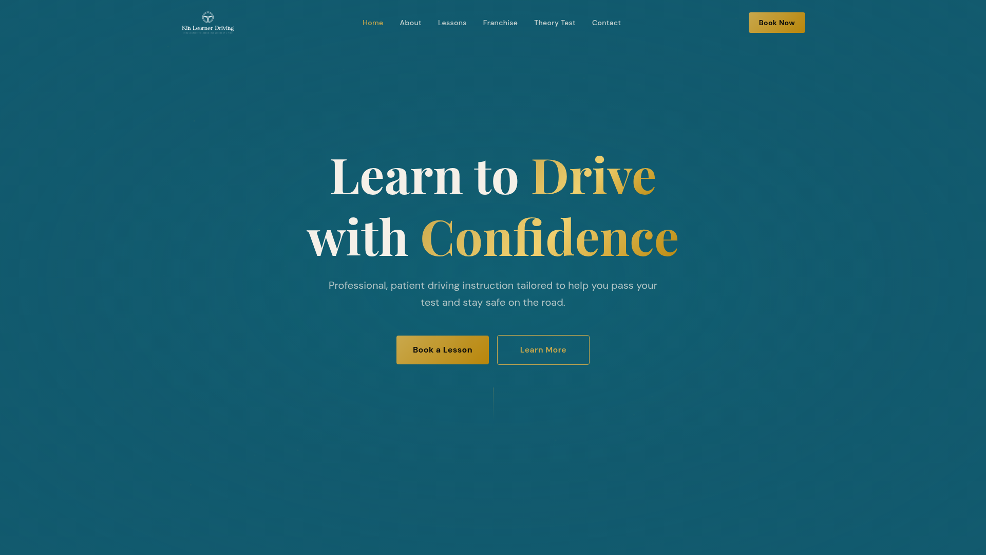 Kin Learner Driving website
